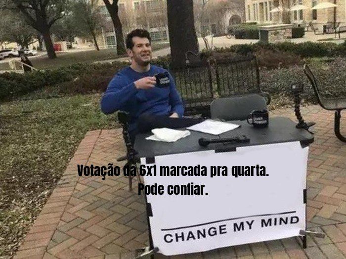 Alcolumbre marcou para quarta-feira a votação da PEC que acaba com a jornada 6x1 no Senado.