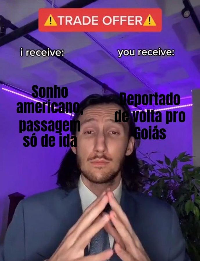 Influenciador goiano preso pelo ICE ao cruzar a fronteira do México ilegalmente foi deportado para o Brasil