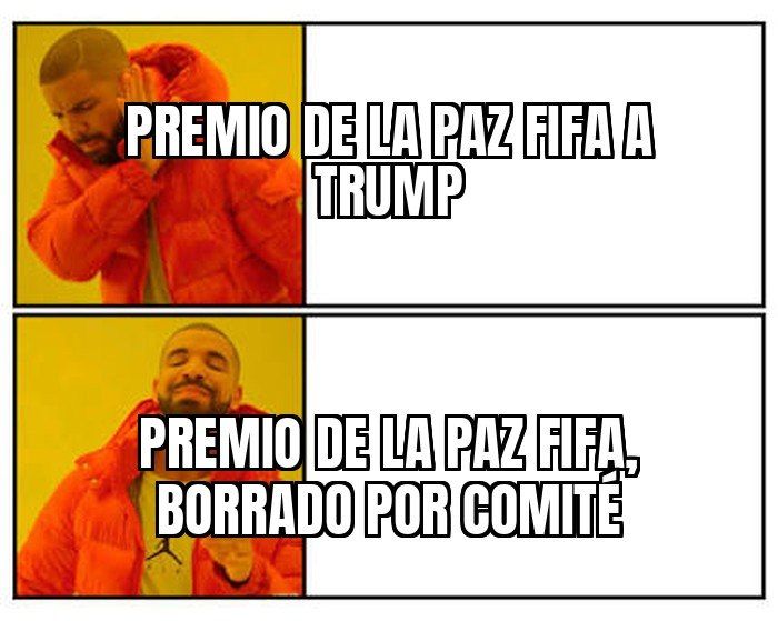 La FIFA evalúa borrar el Premio de la Paz, un año después de dárselo a Donald Trump