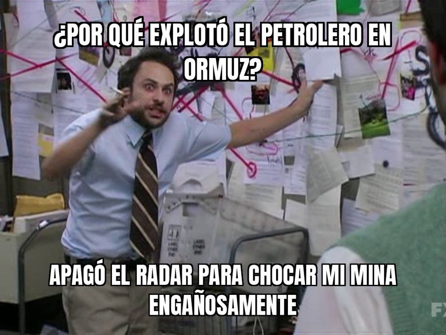 Un superpetrolero explotó al chocar con una mina naval en el estrecho de Ormuz