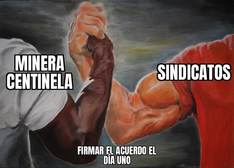 Minera Centinela y sus sindicatos cerraron acuerdo tras 11 días de huelga
