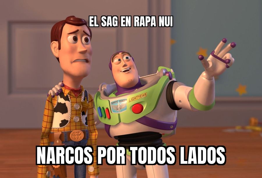 Funcionaria del SAG cachada tratando de meter cocaína a Rapa Nui.