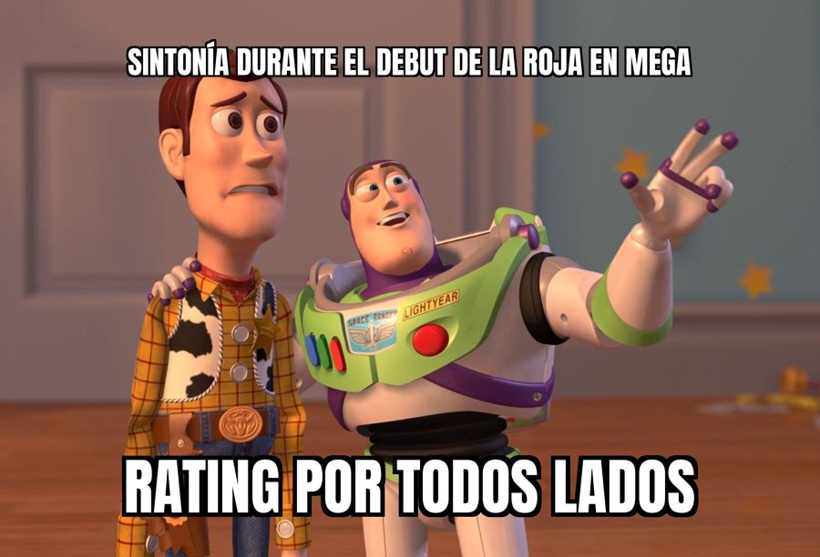 La Roja pierde jugando, pero Mega gana viendo.