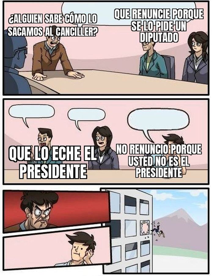 No renuncio porque usted no es el Presidente”: el canciller Pérez Mackenna le cerró la puerta en la cara al…