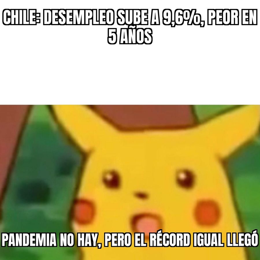 Chile ya tiene 9,6% de desempleo: el peor número en más de cinco años