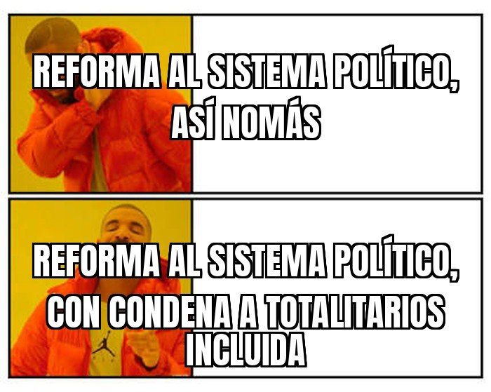 Diputados aprueba por 125 votos contra 12 la reforma al sistema político, con norma que condena a gobiernos…