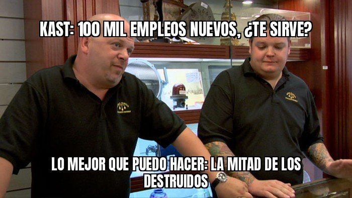 Jara le dice a Kast que sus 100 mil empleos nuevos son "como la mitad de los puestos destruidos en su…