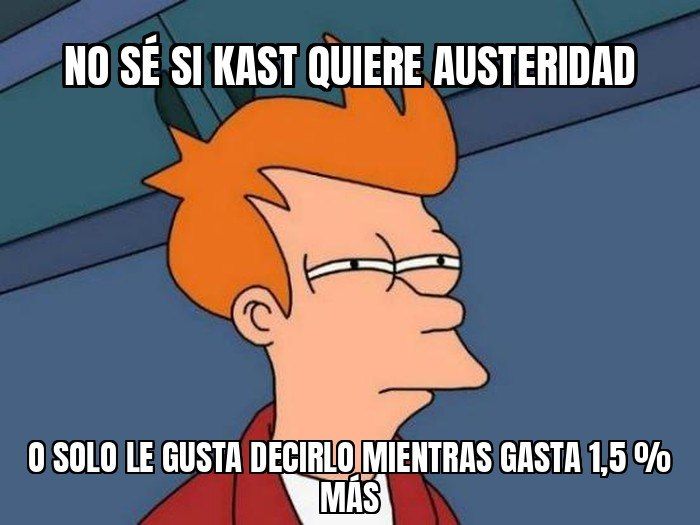 Kast presenta presupuesto 2027 con 1,5 % más de gasto público