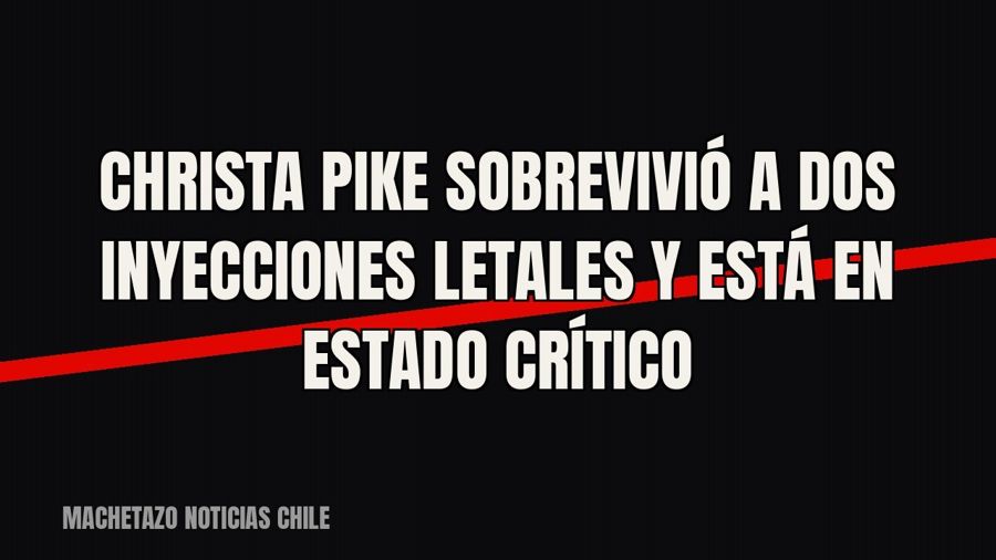 Christa Pike sobrevivió a dos inyecciones letales y está en estado crítico