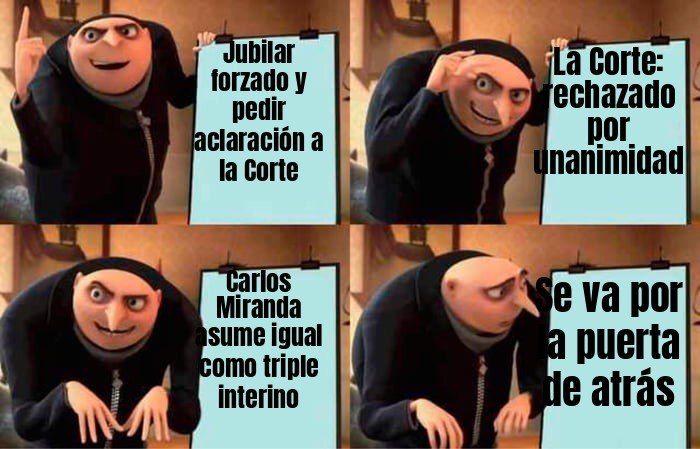La Corte de Santiago le cerró la puerta a Luis Maldonado: Carlos Miranda asume igual como triple interino