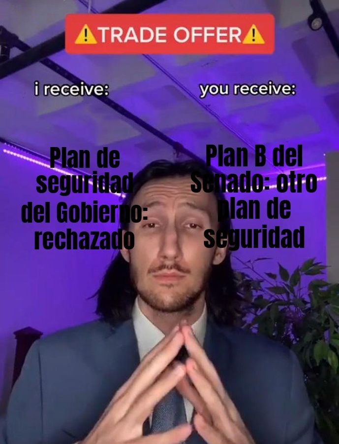 Al Gobierno le fue mal con su reforma y ahora los senadores preparan su propia propuesta de seguridad