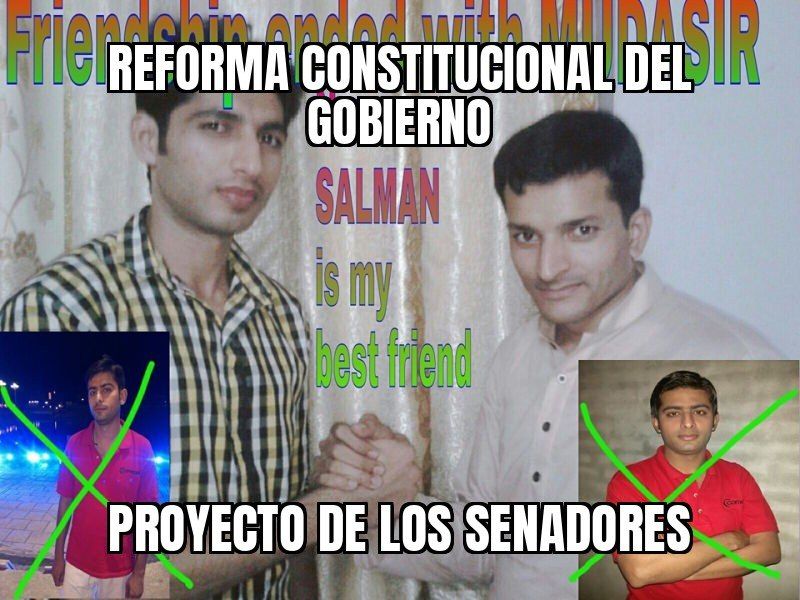 Gobierno tira a la basura su reforma constitucional de seguridad: ahora manda el proyecto de los senadores