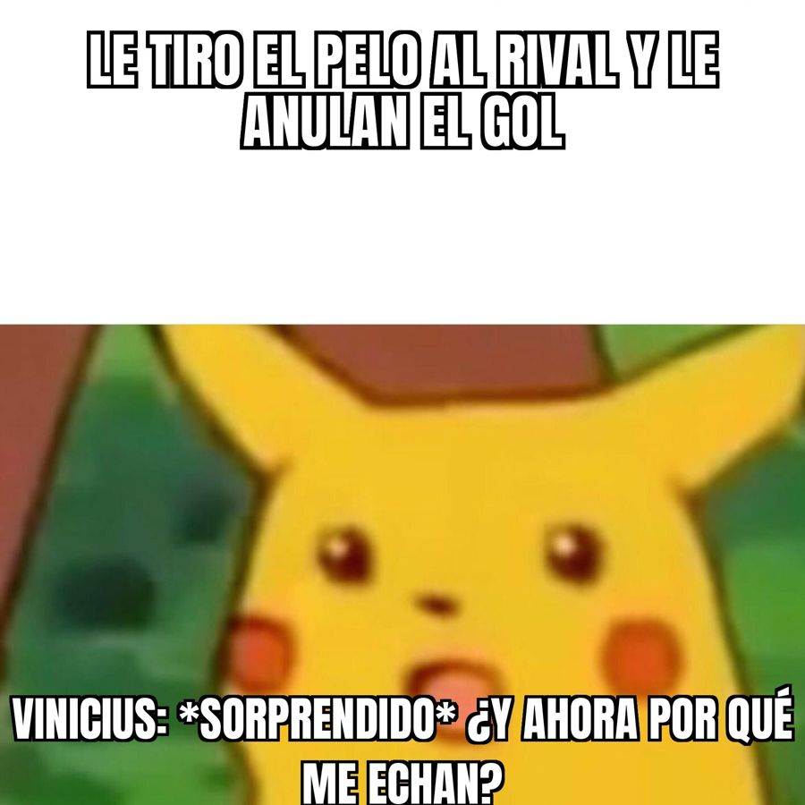 Vinicius le tiró el pelo a un rival del Villarreal, le anularon el gol y lo echaron