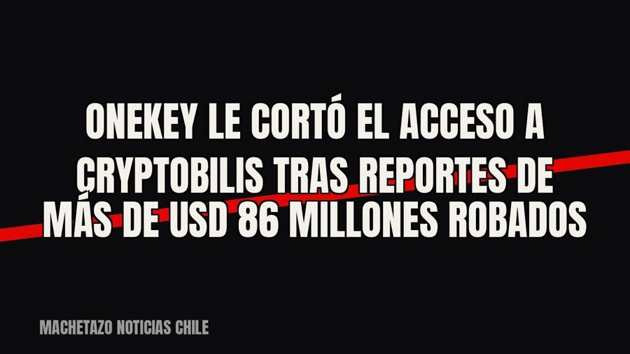 OneKey le cortó el acceso a CryptoBilis tras reportes de más de USD 86 millones robados