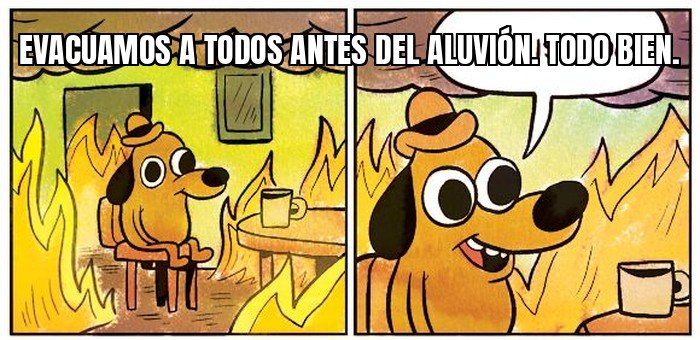 Las Condes evacúa preventivamente: viene otro sistema frontal y hay riesgo de aluvión.
