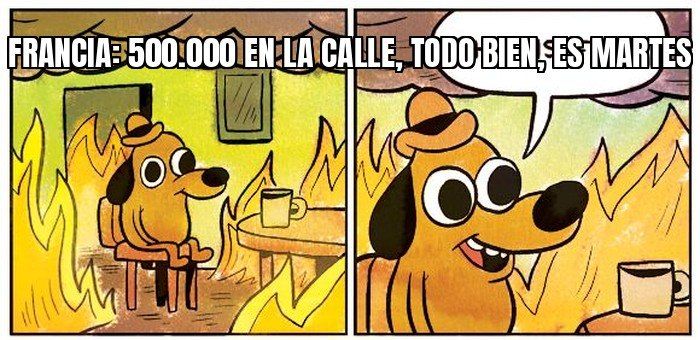 Más de 500.000 personas salieron a las calles de Francia contra el Gobierno, y el país terminó con graves…