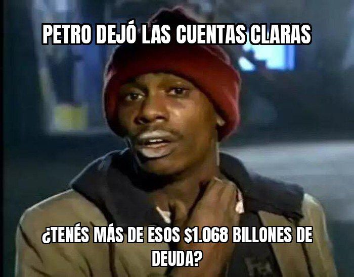 Petro termina con una deuda bruta de más de $1.068 billones en agosto de 2026