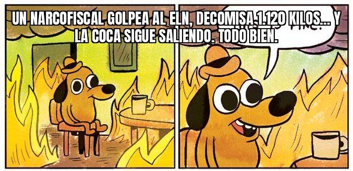 De la Espriella le pegó un golpe al ELN en Cúcuta: 1.120 kilos de cocaína incautados.