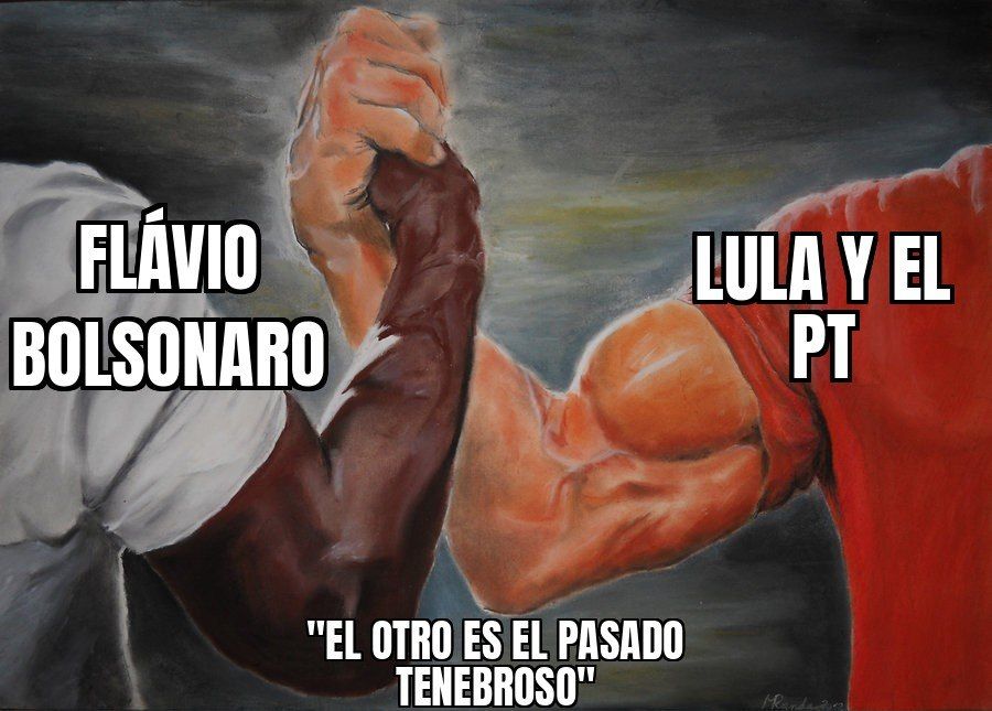 Flávio Bolsonaro canta "el fin de la era del PT" y Lula le responde que su rival es el "pasado…