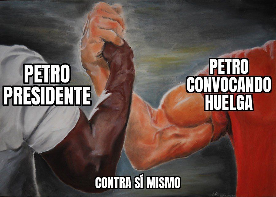 Petro se suma a la marcha del 14 de octubre en Bogotá y pide ir preparando una huelga general