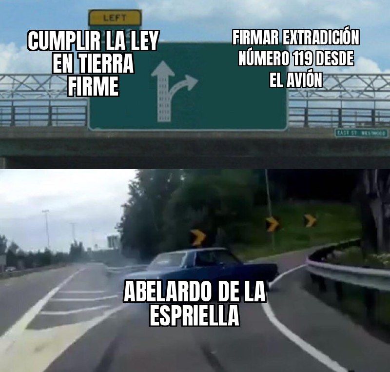 quot;Una verdadera maravilla": Abelardo De La Espriella firmó desde el avión presidencial la extradición…