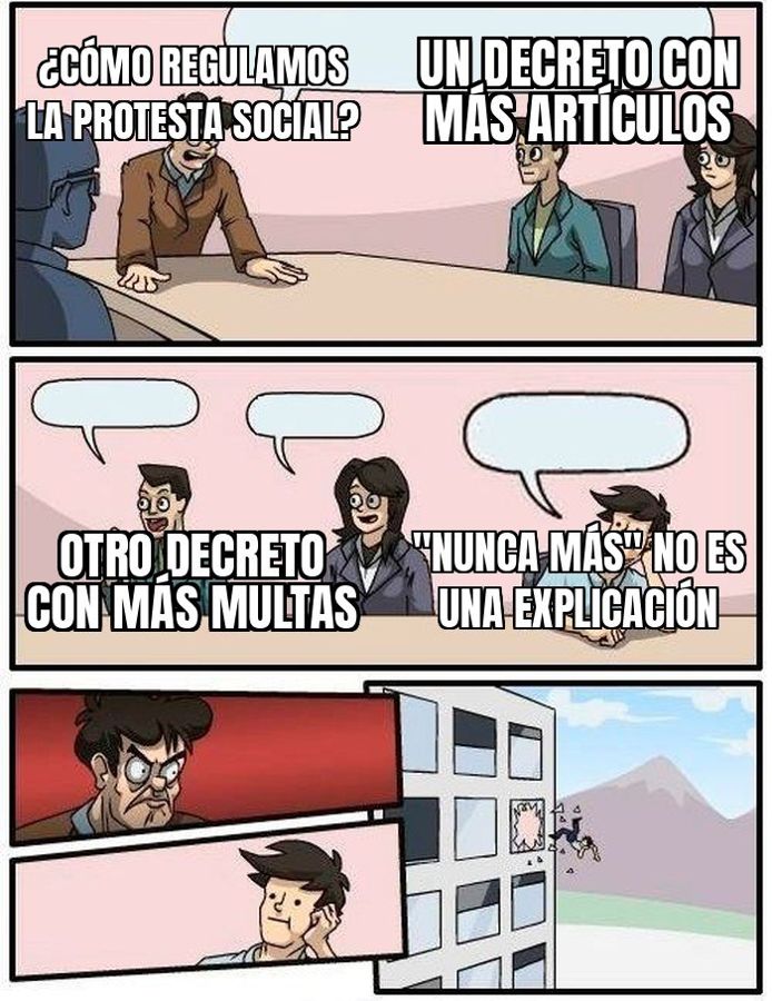 Rodrigo Lara suelta un “Nunca más” sobre el nuevo decreto que busca regular la protesta social