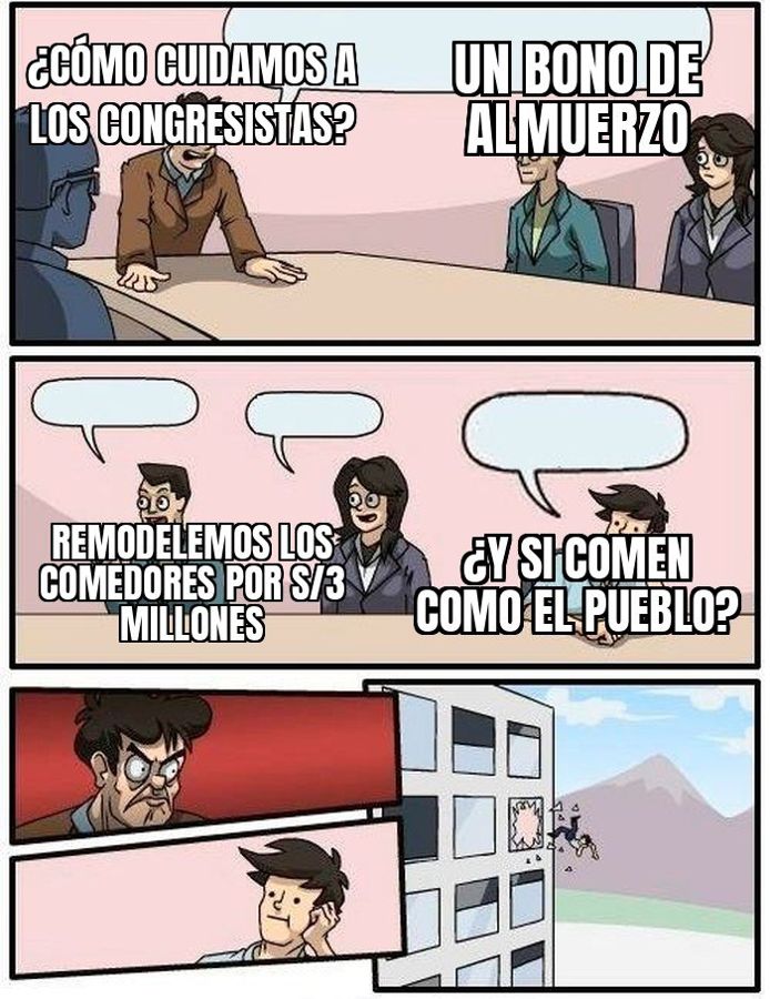 El Congreso gastó casi S/3 millones en remodelar sus comedores, y los parlamentarios ya no comen en el…