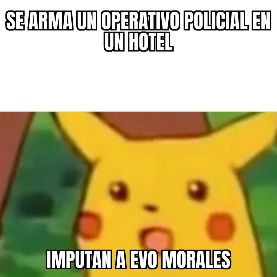 Imputaron a Evo Morales por el asalto policial al Hotel Las Américas