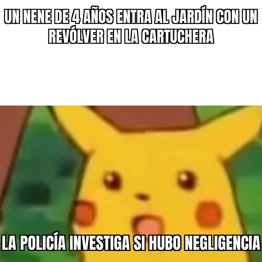 En un jardín de infantes de Rosario, un nene de 4 años fue a clase con un revólver en la cartuchera.