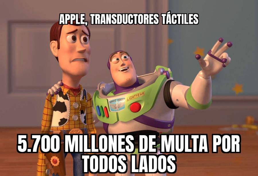 Apple tiene que pagar 5.700 millones de dólares por chorearse una patente.