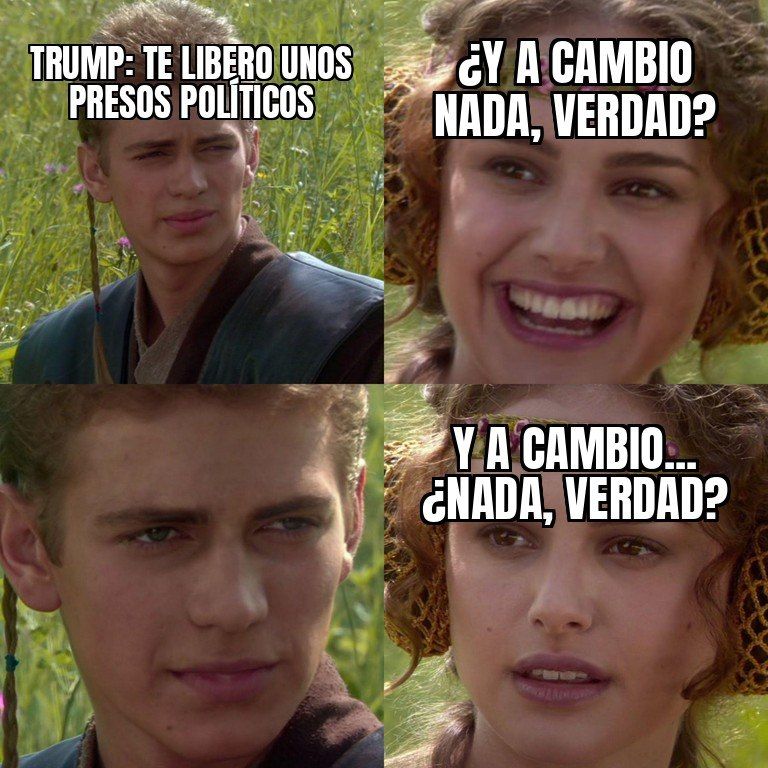 Venezuela suelta presos políticos justo después de que Trump se tomó un café con Delcy Rodríguez.