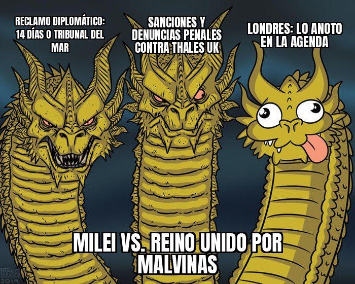 Milei le da dos semanas a Reino Unido para frenar a las petroleras en Malvinas, o lo lleva al Tribunal del Mar