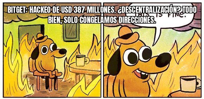 Hackean Bitget por USD 387,5 millones y ahora quiere congelar las direcciones del robo, en plena discusión…