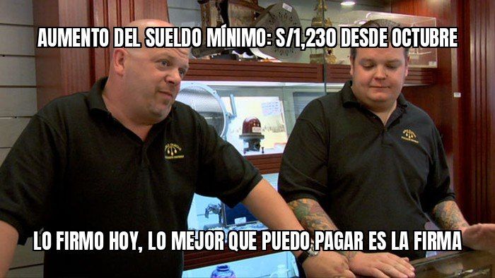 Keiko Fujimori firmó el aumento del sueldo mínimo: desde el 1 de octubre sube a S/1,230