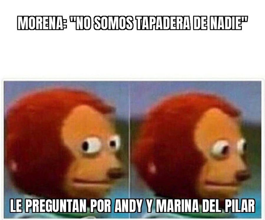 Morena dice que no es tapadera de nadie, pero tampoco le hace caso a lo que diga Estados Unidos sobre Andy…