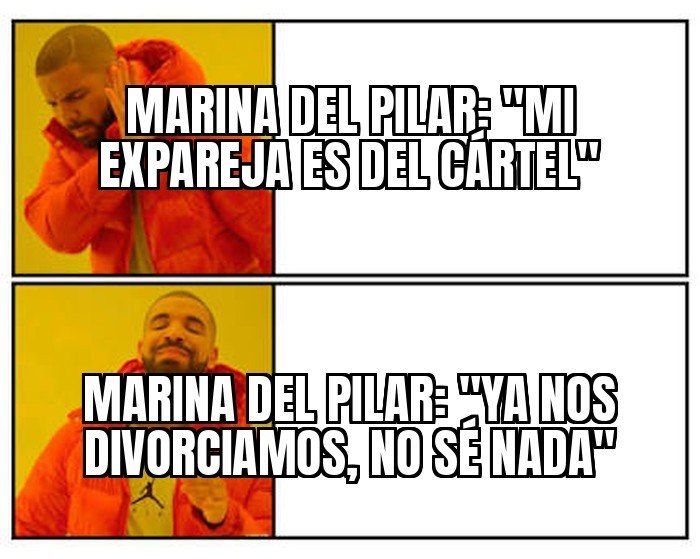 Marina del Pilar dice que ya se divorció de Carlos Torres, acusado de trabajar en Mexicali para una facción…