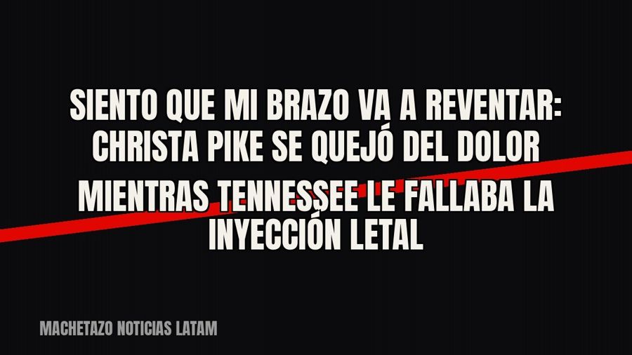 «Siento que mi brazo va a reventar»: Christa Pike se quejó del dolor mientras Tennessee le fallaba la…
