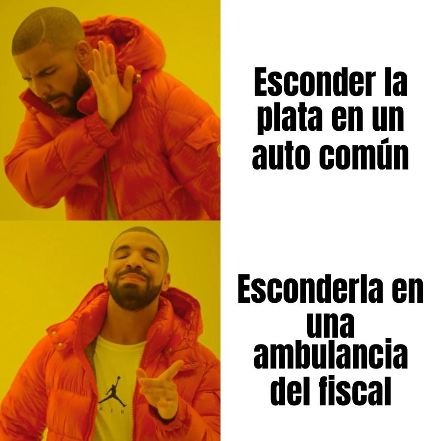 Sacaron de la casa del fiscal una ambulancia cargada con 303.270 dólares escondidos
