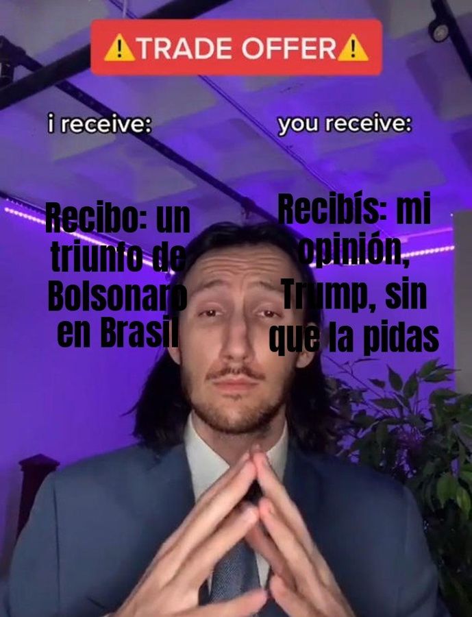 Trump celebra el triunfo de Bolsonaro en Brasil como una "gran victoria" y avisa que la segunda…