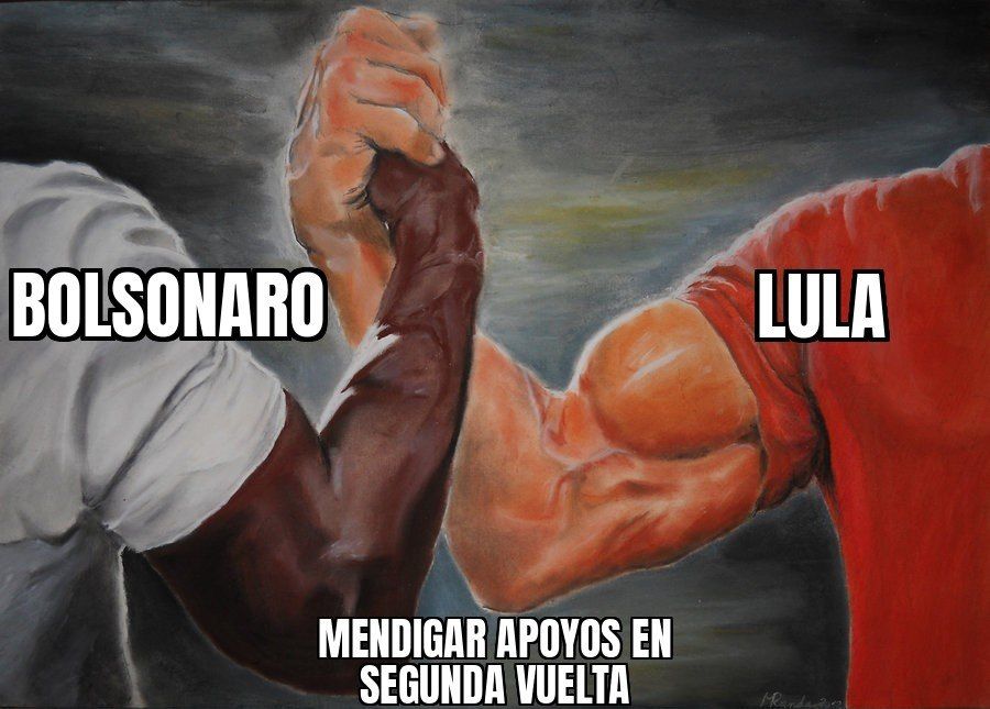 Brasil se va a balotaje: Bolsonaro sacó 47,03 % y Lula 45,16 %, y ahora los dos salen a mendigar apoyos