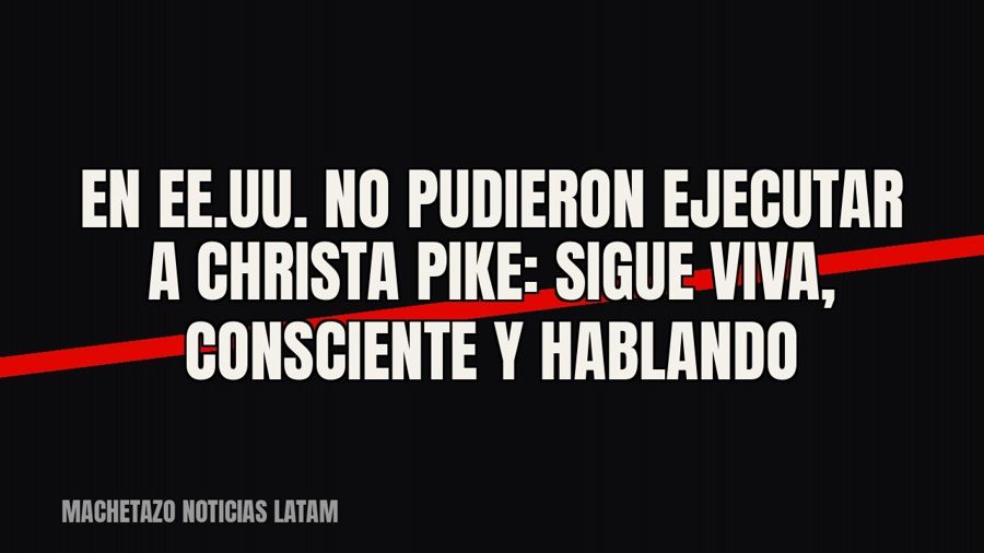 En EE.UU. no pudieron ejecutar a Christa Pike: sigue viva, consciente y hablando