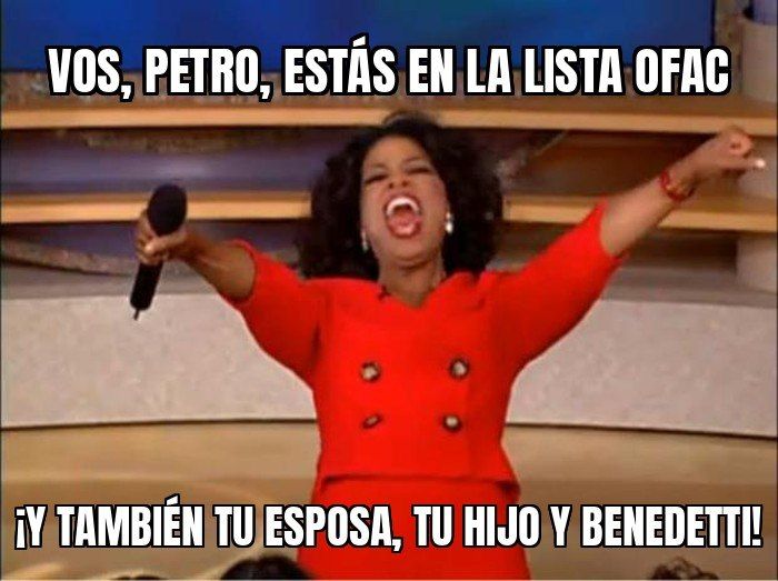 EE. UU. metió en la lista Ofac a Petro, a su esposa, a su hijo y a Benedetti, todo el paquete familiar y de…