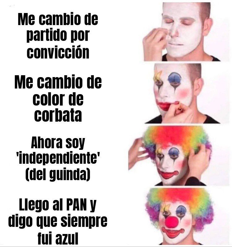 Sergio Mayer se pasa del guinda al azul y ya nadie sabe si sigue en Morena o ya le coquetea al PAN