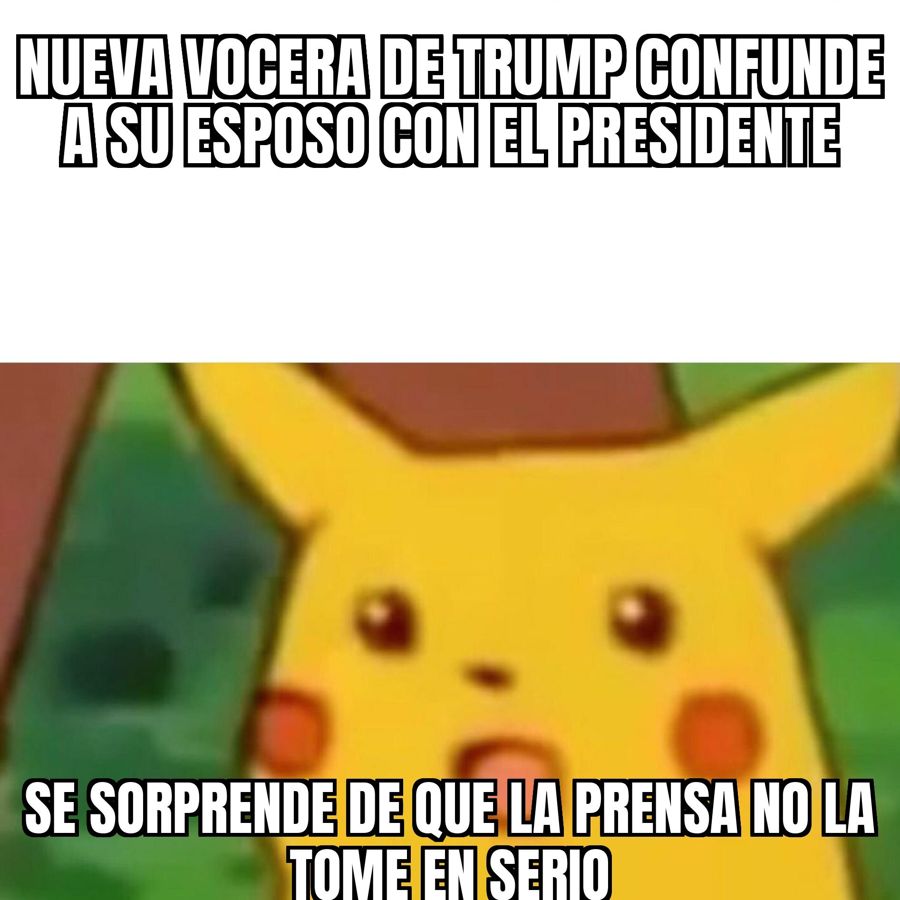 La nueva vocera de Trump debutó confundiendo a su esposo con el presidente de EU