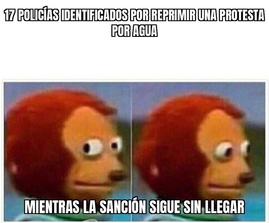 Identifican a 17 policías de Jalisco por uso excesivo de la fuerza en una protesta por el agua