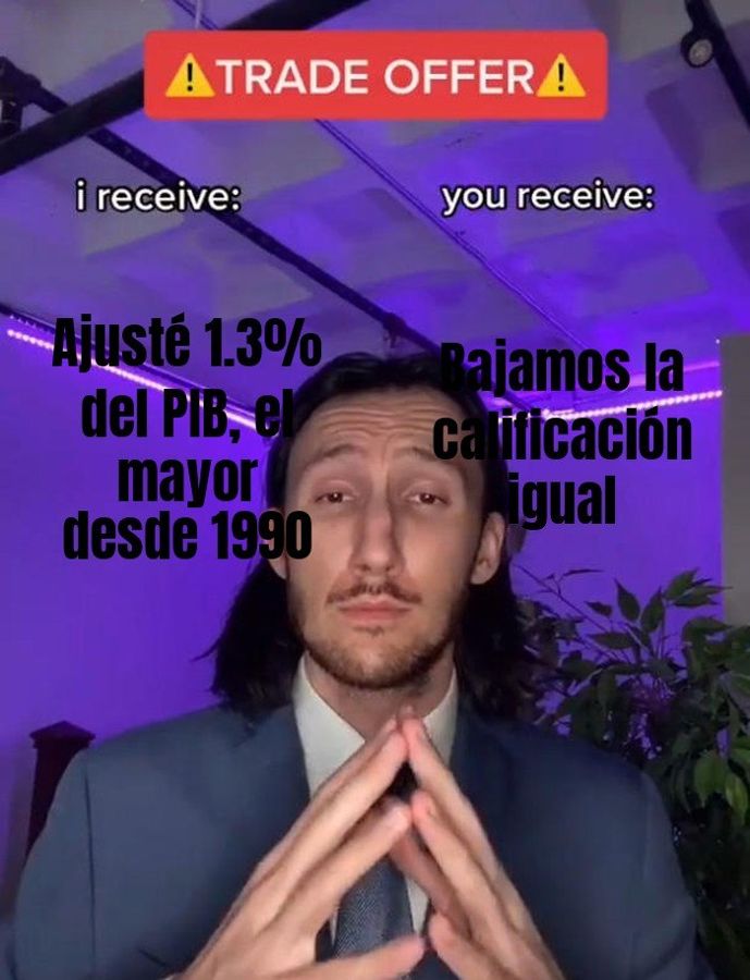 HR Ratings le baja la calificación a la deuda de largo plazo de México por el deterioro fiscal