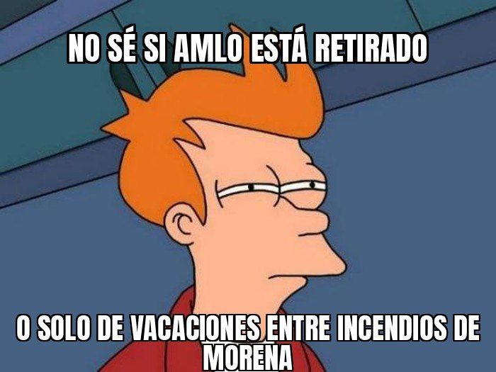 AMLO sale otra vez de su "retiro" cada vez que Morena se incendia, y ahora el pretexto es su hijo…