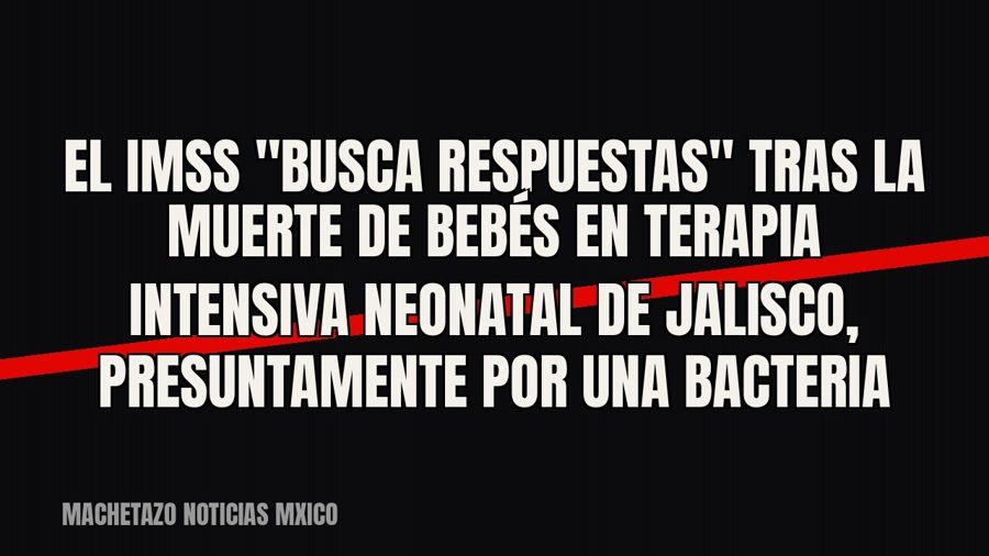 El IMSS "busca respuestas" tras la muerte de bebés en terapia intensiva neonatal de Jalisco,…