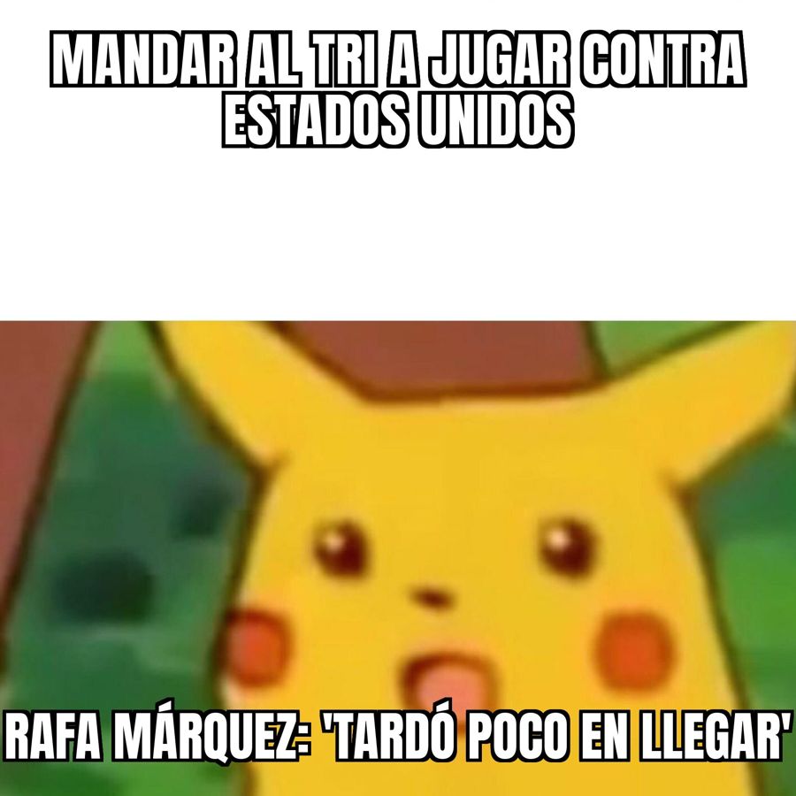 Estados Unidos goleó a México y Rafa Márquez ya tiene su primer ridículo como técnico del Tri.