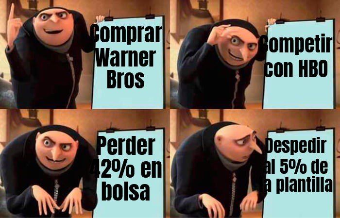 Netflix quiso comprarse Warner Bros, no pudo, y ahora le toca despedir al 5% de su plantilla